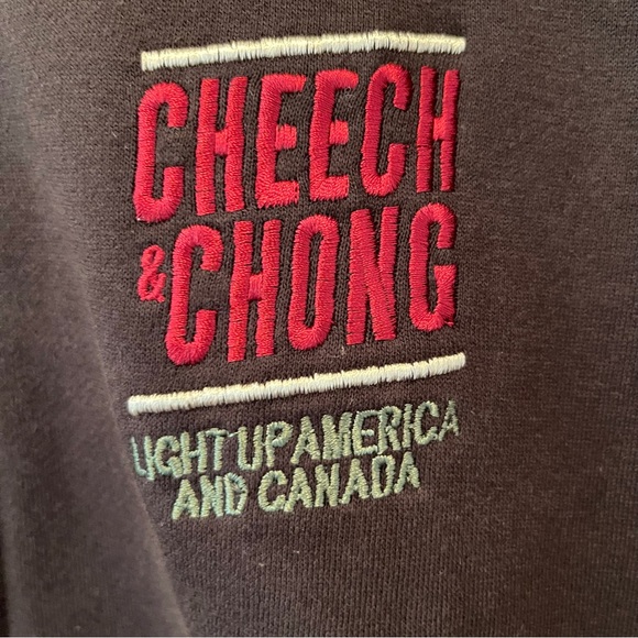 Cheech & Chong “Light Up America & Canada” Zip-Up Hoodie - Picture 3 of 9